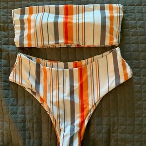 Shein Bandeaux Bikini